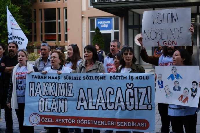 Özel okul öğretmenleri kıdem ve tazminat hakkını kaybediyor: ‘Köle düzenine hayır’