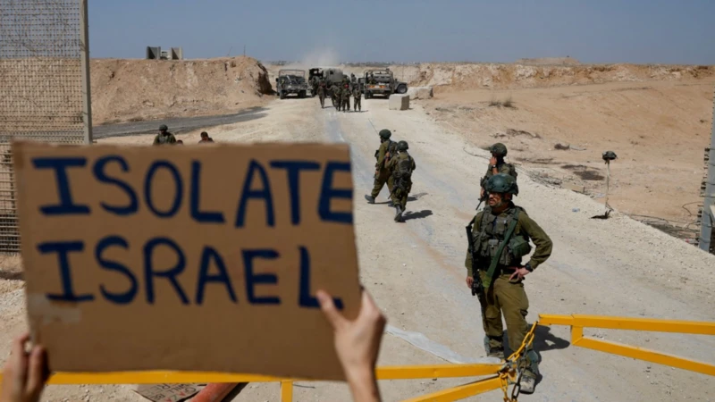Sumud Filosu’ndaki yüzlerce aktivist Ketziot  Cezaevi’ne nakledildi