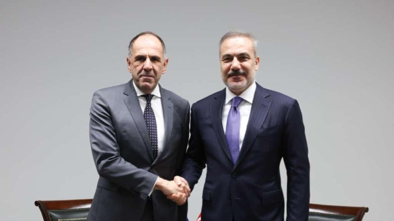 Hakan Fidan, Yunan mevkidaşı Gerapetritis ile Lüksemburg’da bir araya geldi