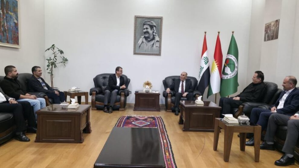 YNK Erbil’de DEM Parti heyetini ağırladı