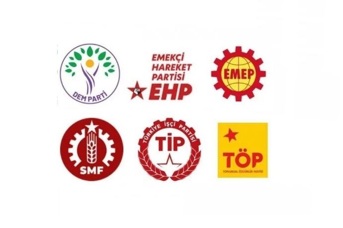 6 parti ve örgütten çağrı: AİHM ve AYM kararlarını uygulayın