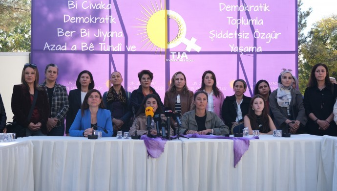 Diyarbakır’da kadınlar 25 Kasım deklarasyonunu açıkladı