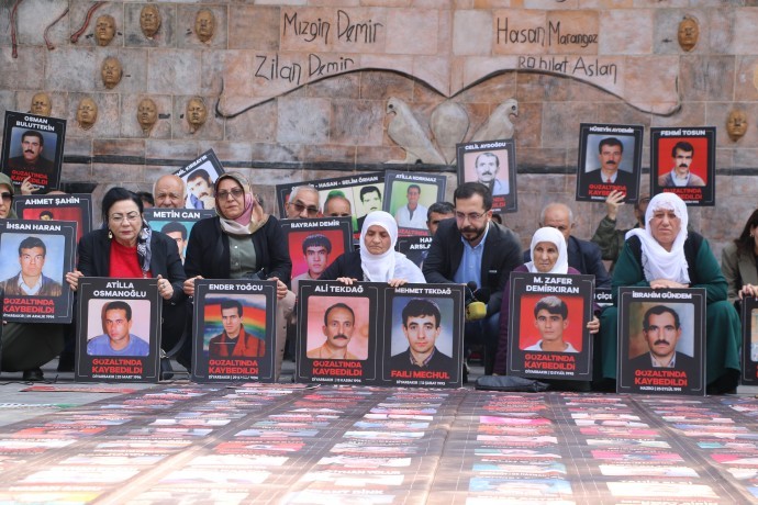 ‘Kayıplar bulunsun, failler yargılansın’ çağrısı dört kentte yankılandı