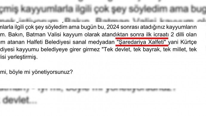 Meclis tutanaklarda ilk kez yer verdiği Kürtçe ifadeleri sildi