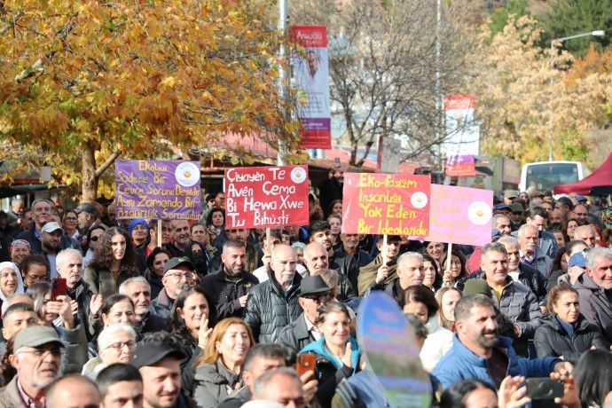 Dersim’de doğa talanına karşı miting: Yaşamak istiyoruz