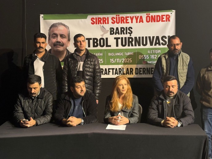 Sırrı Süreyya Önder Barış Futbol Turnuvası yarın başlıyor: Her gol bir barış sözü olacak