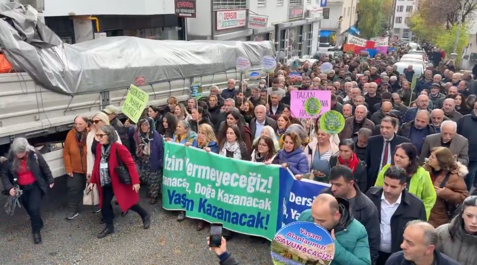 Dersim’de doğa talanına karşı miting: Yaşam kazanacak