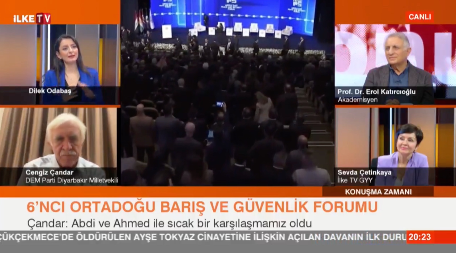 Cengiz Çandar İlke TV’de anlattı: İlham Ahmed ve Mazlum Abdi Türkiye’ye gelebilir