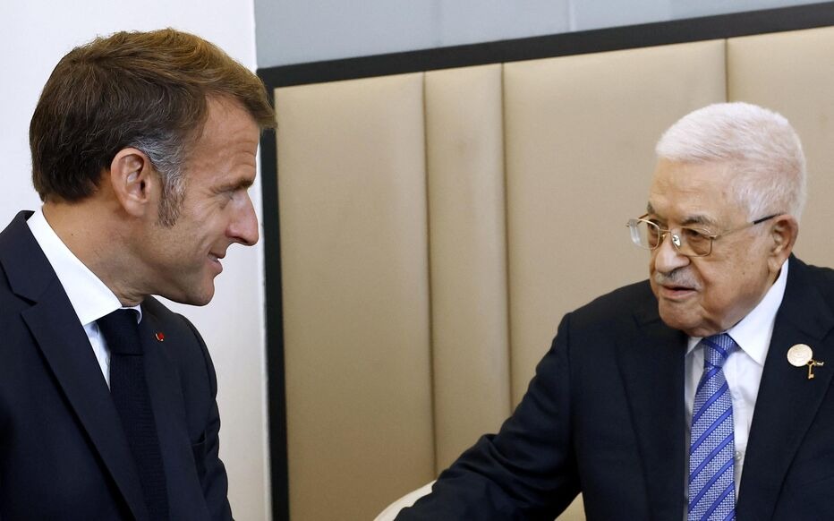 Macron, Filistin Devlet Başkanı Abbas’la görüşecek