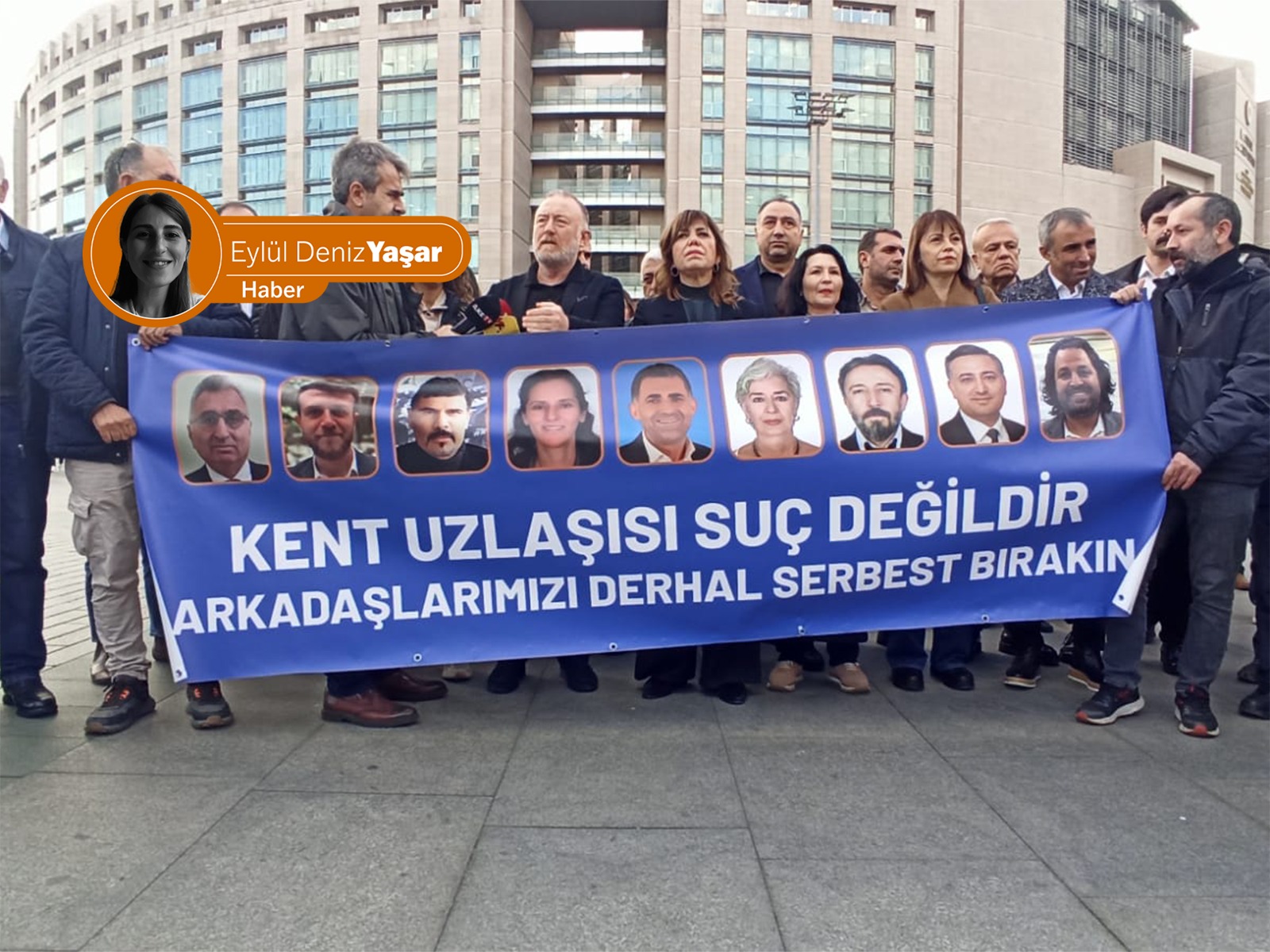 🔴’Kent Uzlaşısı’ davasında üçüncü duruşma: Tutuklu 9 kişi hakim karşısında