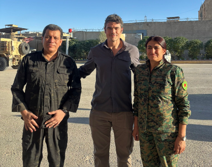 Mazlum Abdi ve Rohılat Efrin ile üst düzey ABD yetkilisi arasında görüşme