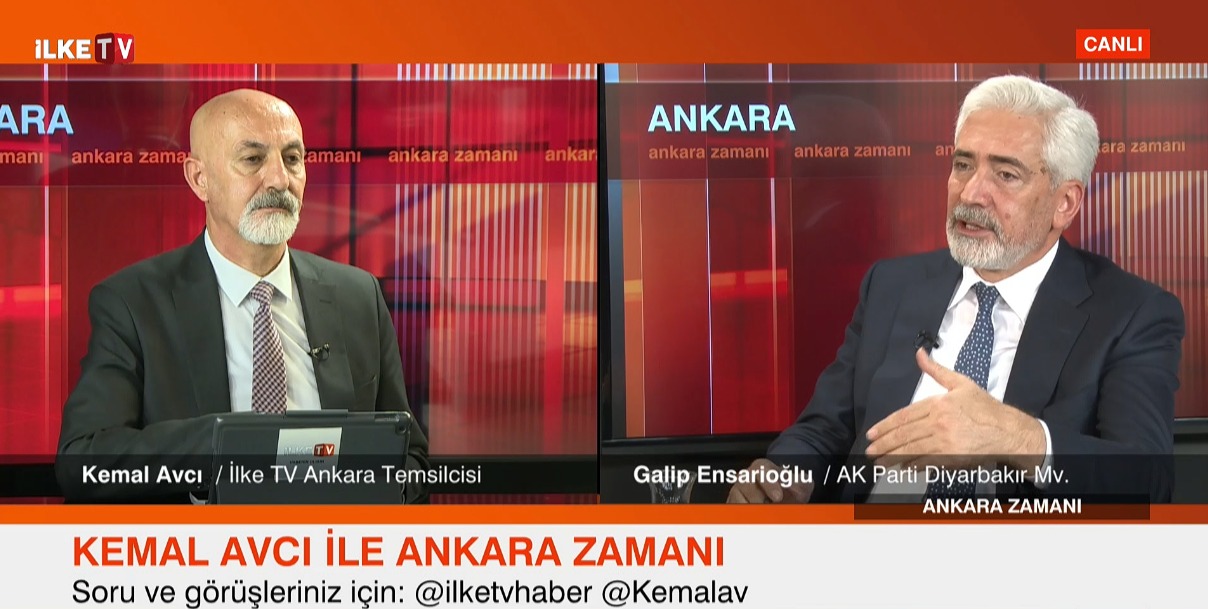 AK Parti Diyarbakır Milletvekili Ensarioğlu: Demirtaş’ın tahliye edilmesini umut ediyorum