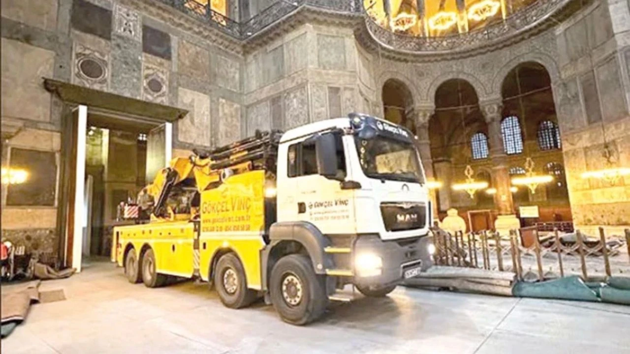 Ayasofya Bilim Kurulu: Notre Dame’da da vinç kullanıldı