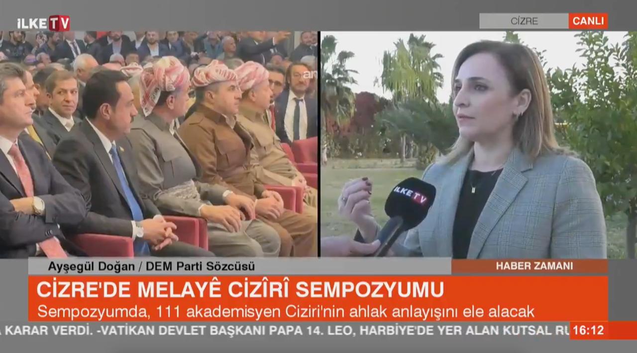 Şırnak Belediye Eşbaşkanları Melayê Cizîrî Sempozyumu’na alınmadı: Barzani, ‘belediyeye gitmek isterdim’ dedi