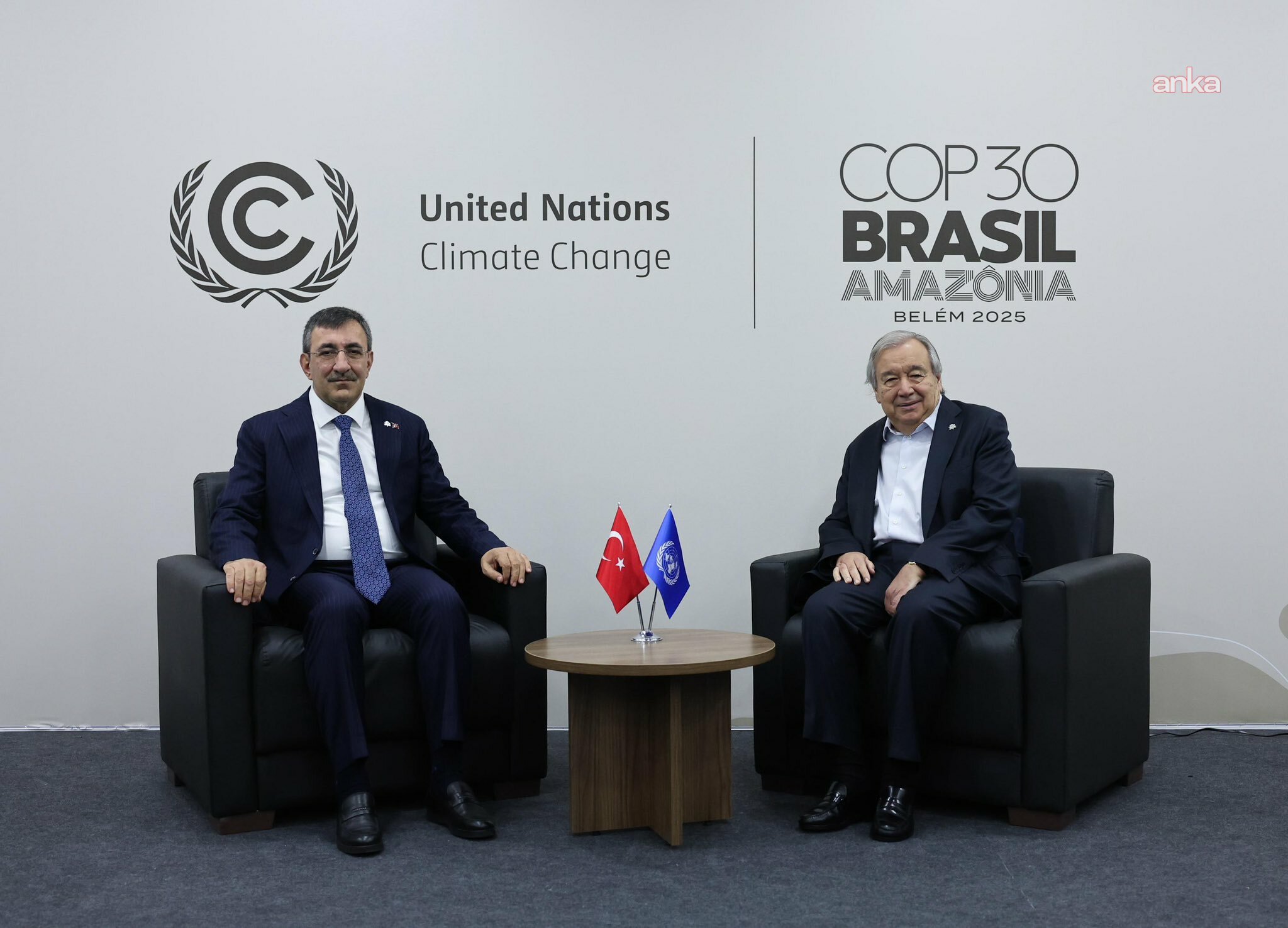 COP30 temasları: Cumhurbaşkanı Yardımcısı Yılmaz, BM Genel Sekreteri Guterres ile görüştü