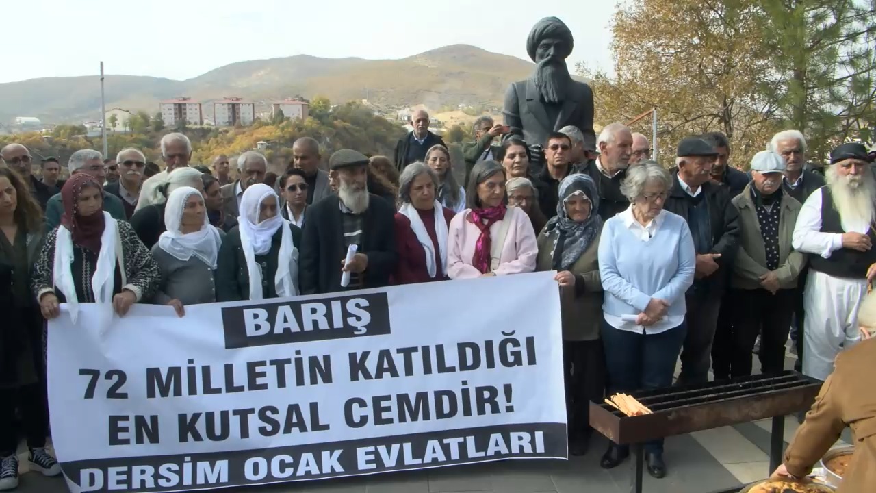 Dersim Ocak Evlatları: Barış için emek vermeye hazırız