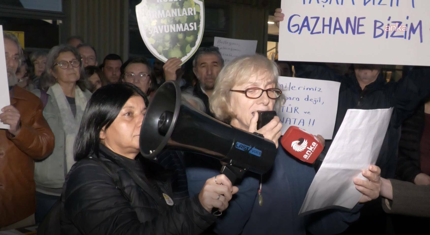 Müze Gazhane’de ‘yasa teklifi’ protestosu: Kamusal kültür mekanları halkındır