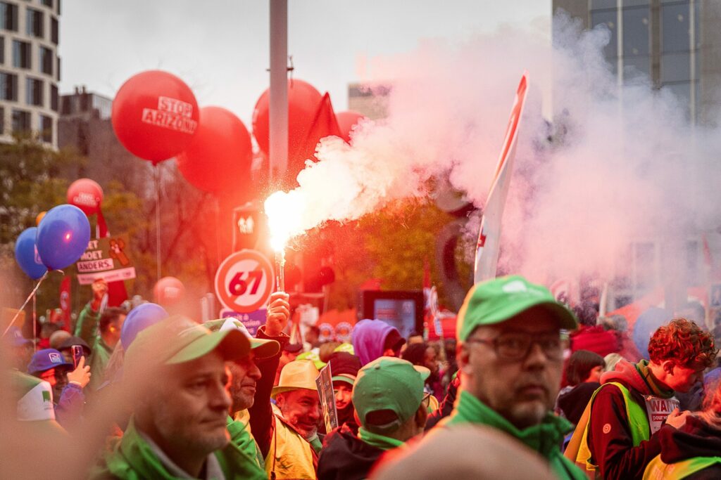 Belçika’da 3 günlük grev başladı: Hayat durma noktasında