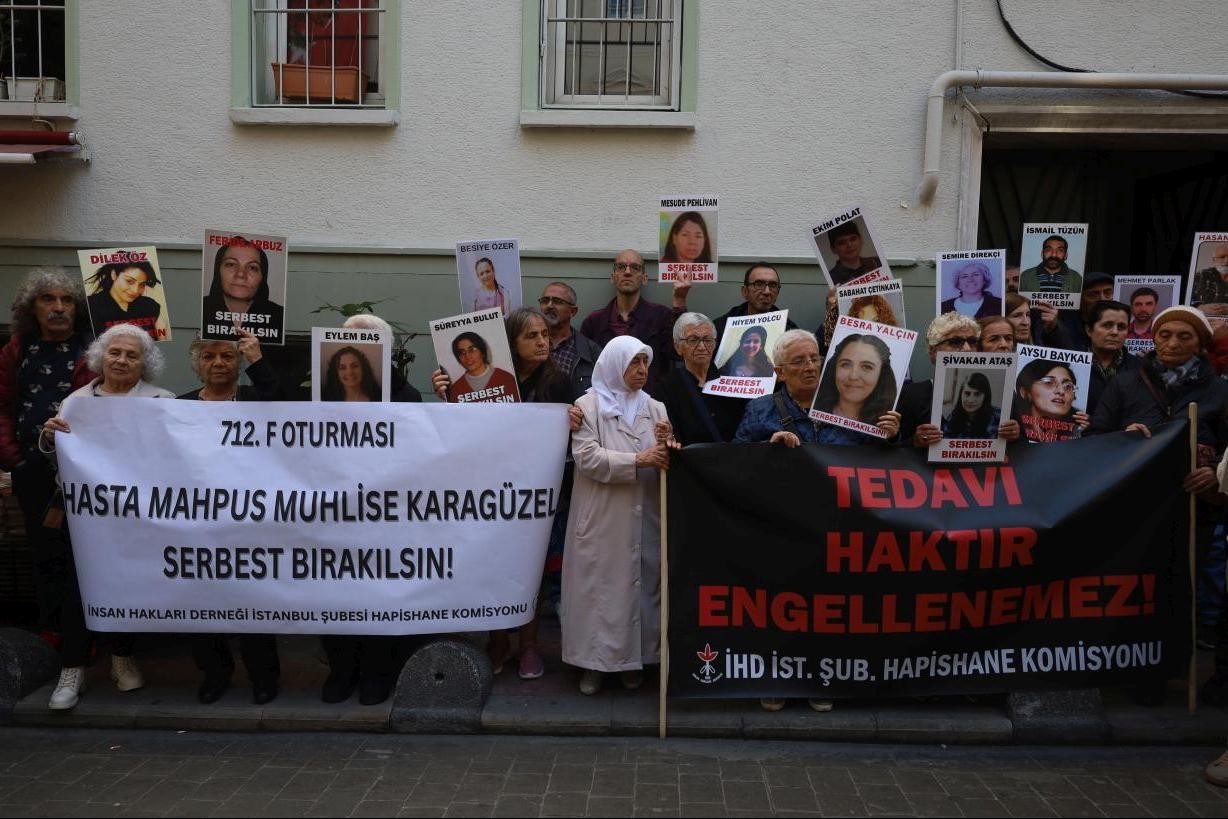Hasta mahpuslar için açıklama: Muhlise Karagüzel ve Abdulvahap Kavak serbest bırakılsın