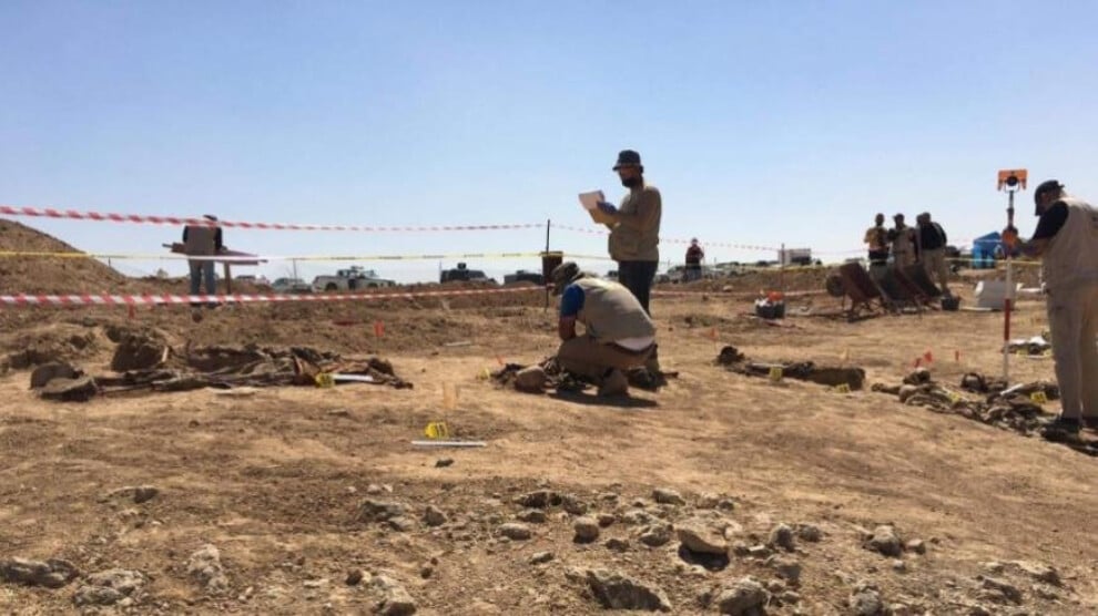 Humus’ta toplu mezar bulundu