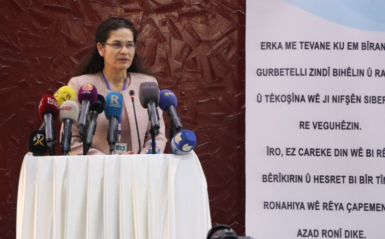 İlham Ahmed’den Şam yönetimine: Diyalog geliştirilmeli ve yapılan anayasa değiştirilmeli