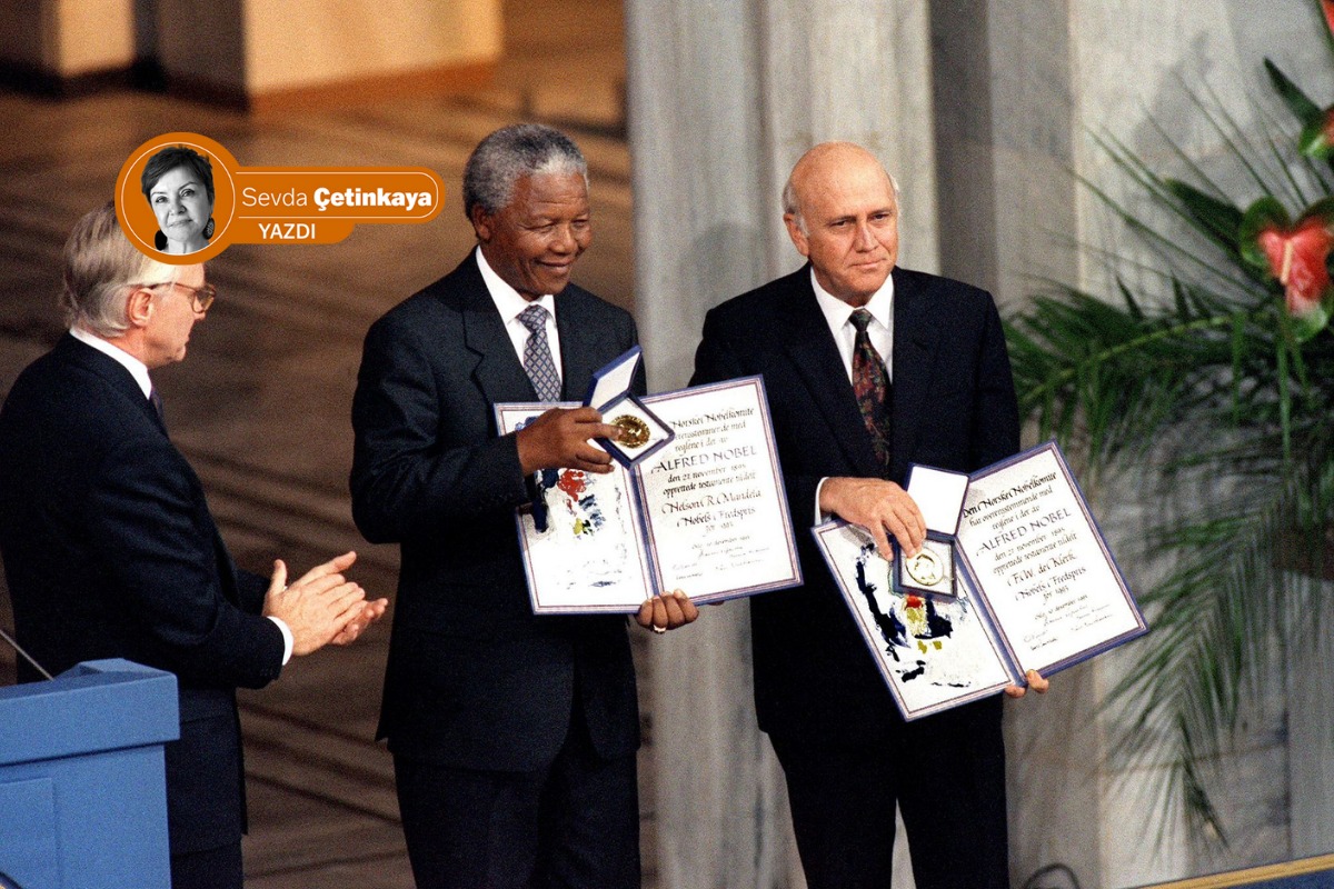 Kibre teslim olmayan cesurların işi barış