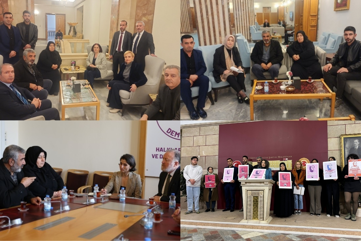 Rojin Kabaiş’in ailesi Meclis’te: Sürecin takipçisi olacaklarına dair söz aldılar