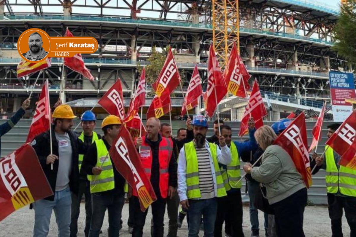 Barcelona Nou Camp’ta işçi sömürüsü