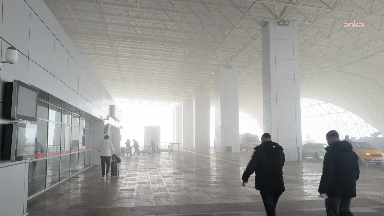 Diyarbakır’da yoğun sis: Uçuşlar iptal edildi, ulaşım aksadı