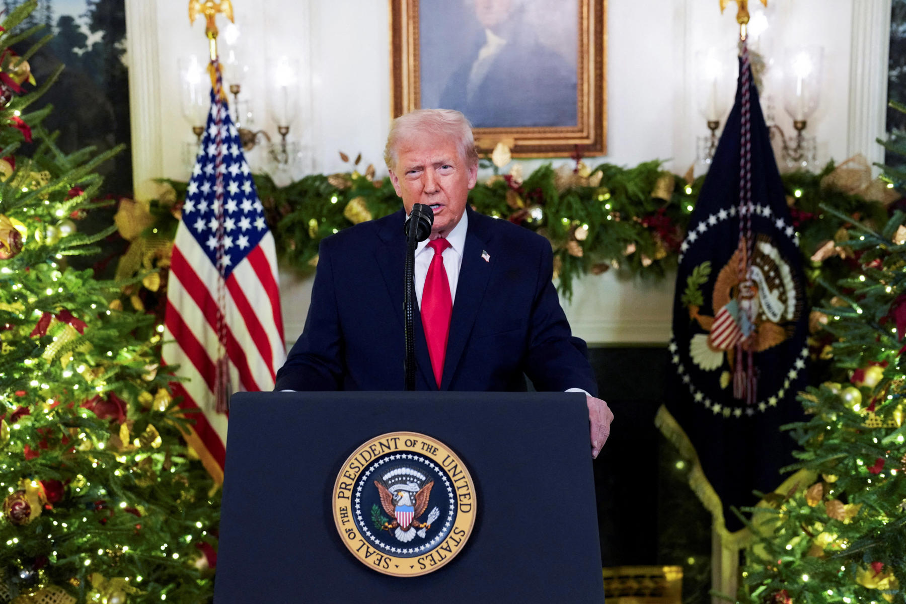 Trump ulusa seslendi: Orta Doğu’ya barışı getirdim