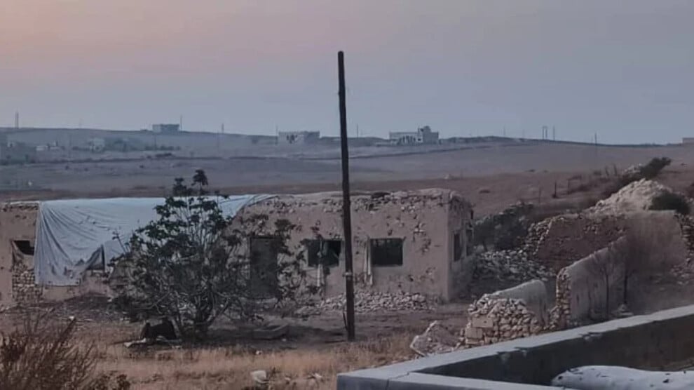 Tişrîn Barajı çevresinde bir eve drone saldırısı