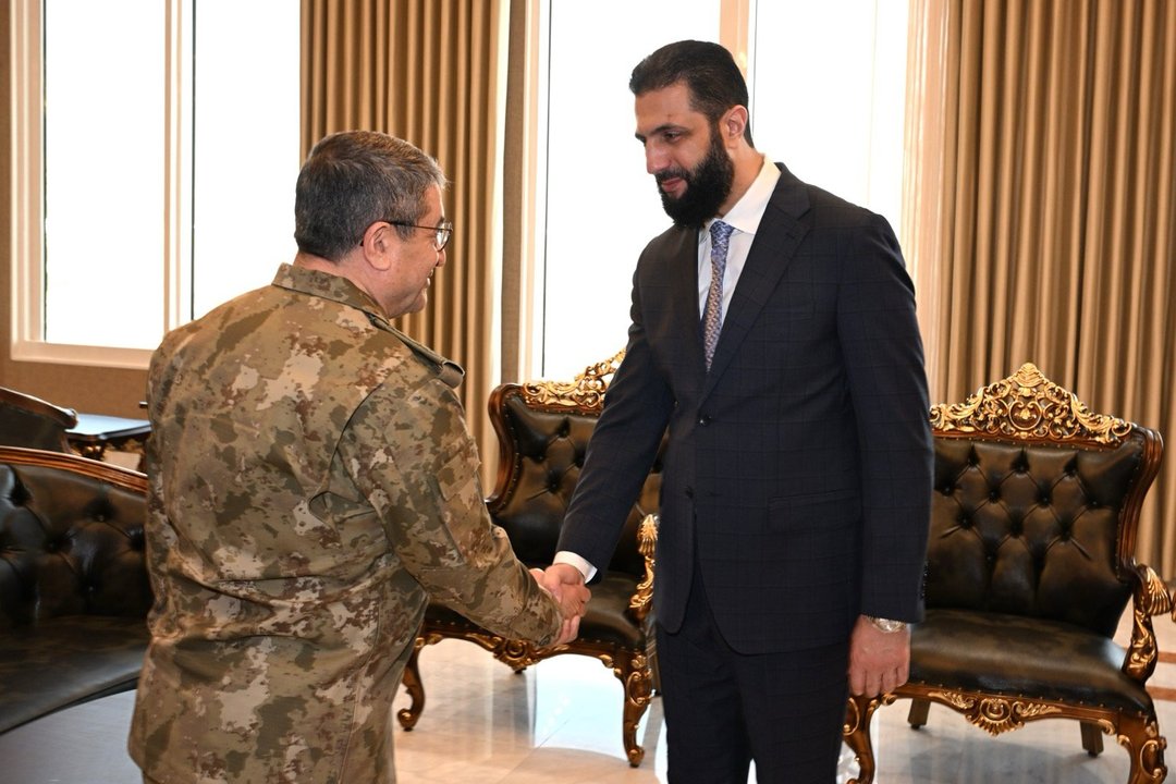 Genelkurmay Başkanı Şam’da Ahmet Şara ile görüştü