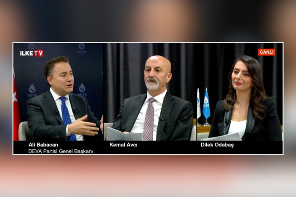 Ali Babacan İlke TV’de: Erdoğan sürecin siyasi riskini üstlenmek istemiyor