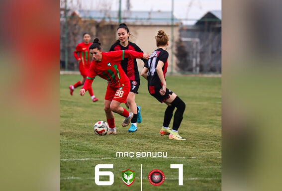 Amedspor Kadın Futbol Takımı fark yarattı: 6-1’lik galibiyet