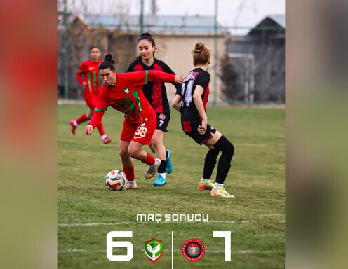 Amedspor Kadın Futbol Takımı fark yarattı: 6-1’lik galibiyet