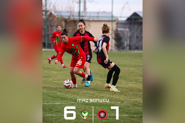 Amedspor Kadın Futbol Takımı fark yarattı: 6-1’lik galibiyet