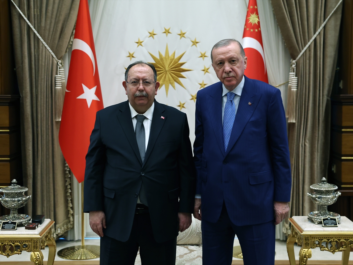 YSK Başkanı’ndan Erdoğan’a veda ziyareti