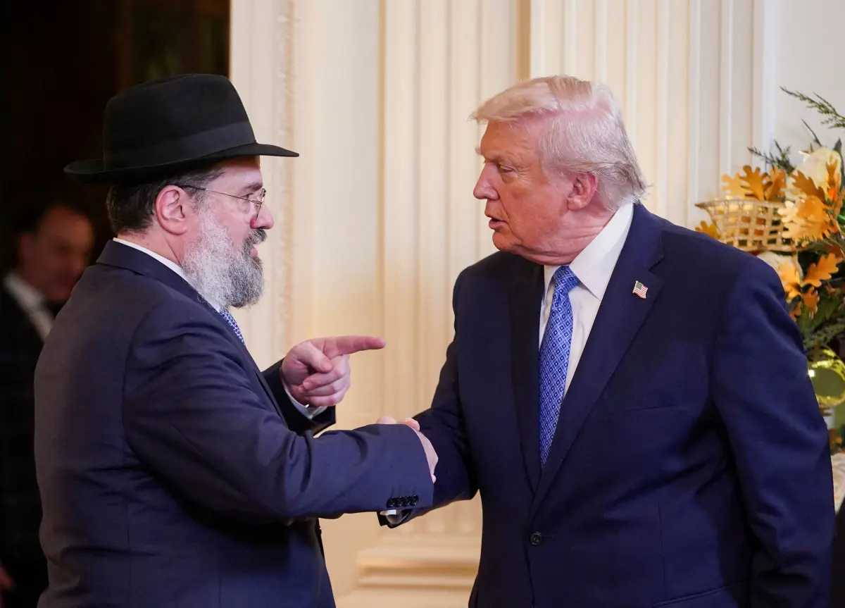 Trump’tan Hanuka resepsiyonunda ‘İsrail’e desteğimiz tam’ mesajı