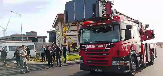 Silivri’de doğal gaz depolama tesisinde yangın çıktı