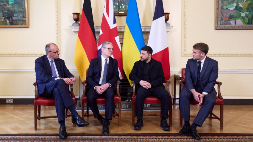 Gündem barış görüşmeleri: Zelenski, AB liderleriyle bir araya geldi