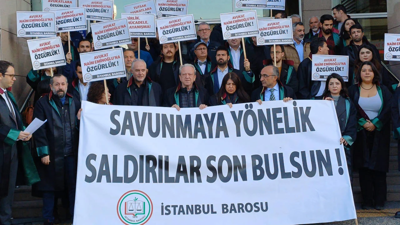İstanbul Barosu’ndan avukat Naim Eminoğlu’nun tutuklanmasına tepki