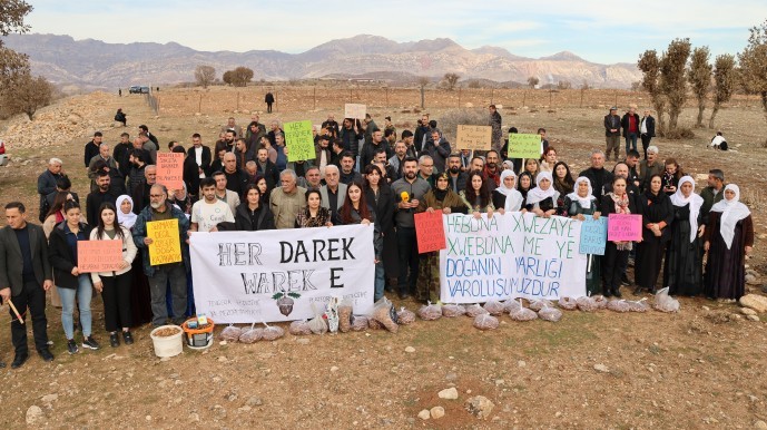 ‘Barış doğa ile olur’: Cudi’de ‘umut tohumları’ ekildi