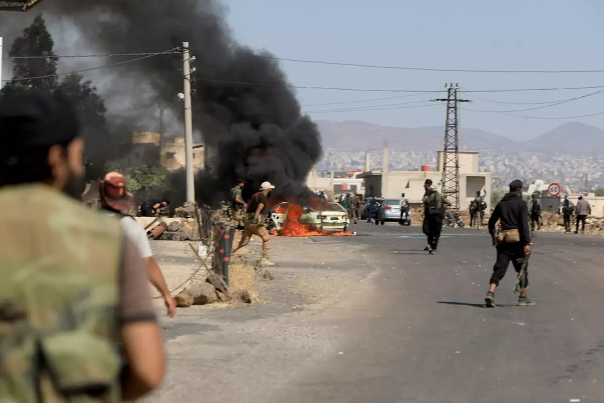 Şam yönetimine bağlı güçler Süveyda’ya saldırdı: 6 yaralı