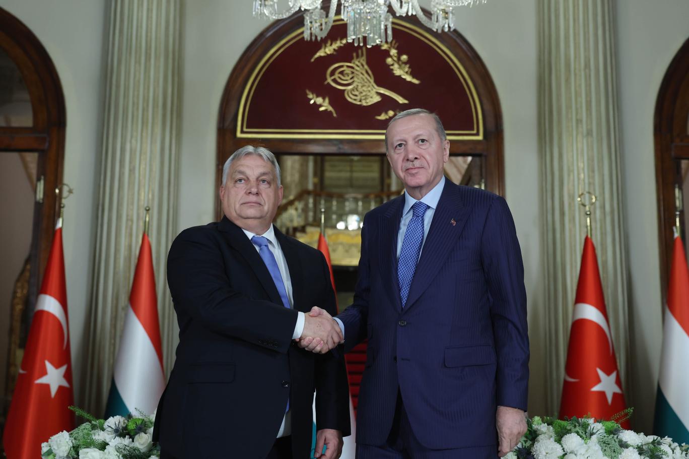 Cumhurbaşkanı Erdoğan, Macaristan Başbakanı Orban ile bir araya geldi