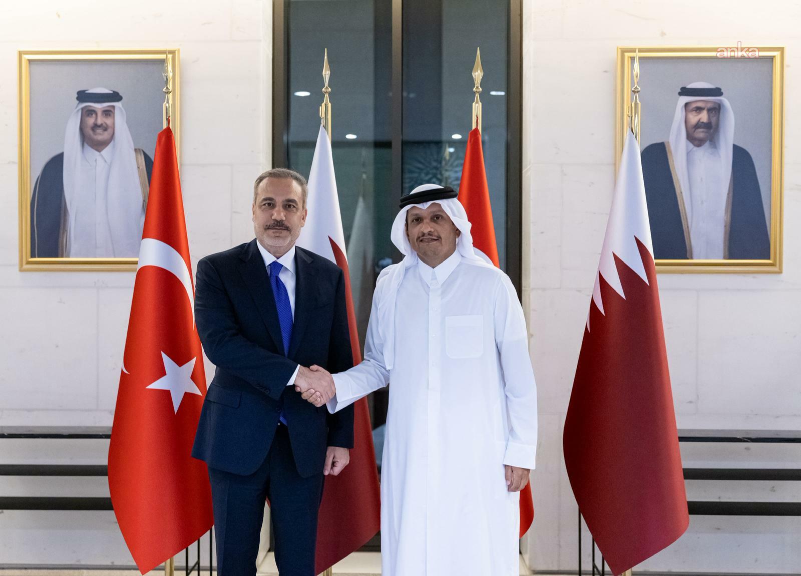 Dışişleri Bakanı Fidan, Katar Dışişleri Bakanı El Sani ile telefonda görüştü