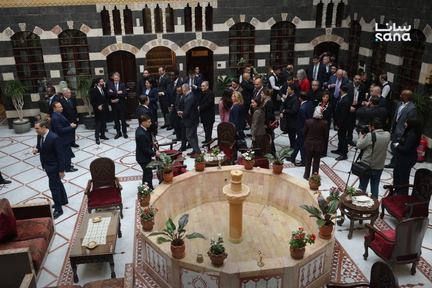 BMGK heyeti, 14 yıl aradan sonra Şam’da