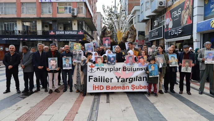 Kayıp yakınlarından beş kentte adalet talebi