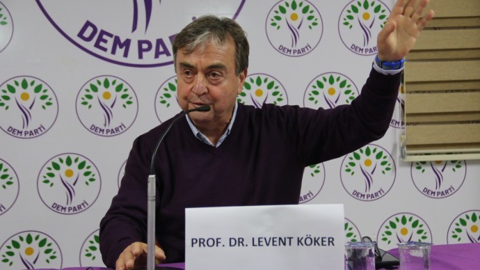 Prof. Levent Köker: Barışın nihai hedefi demokratik toplumun inşası olmalı