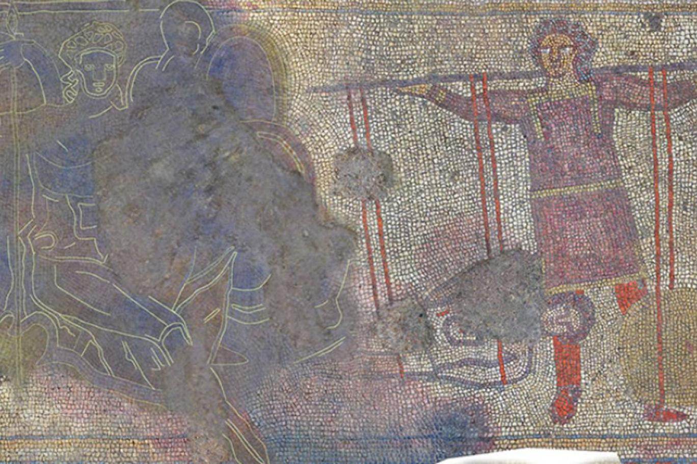 Ketton mozaiği Truva Savaşı’nın kayıp hikayesini açığa çıkardı