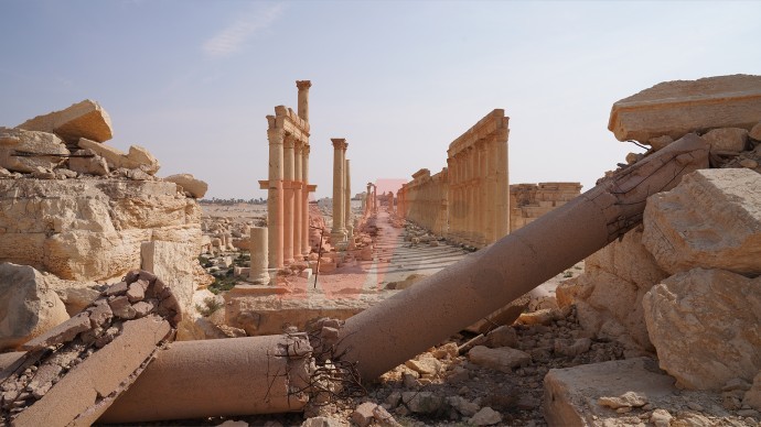 Palmira’nın sessiz çığlığı: IŞİD’in harabeye çevirdiği Kraliçe Zenobia’nın kenti görüntüler